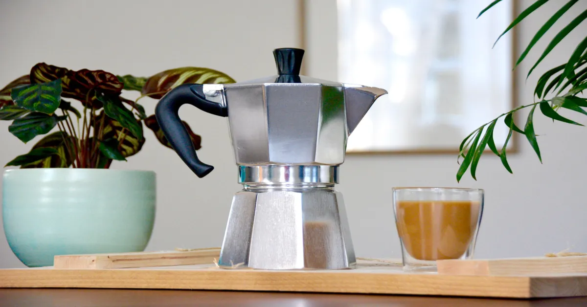 moka pot coffee acidic