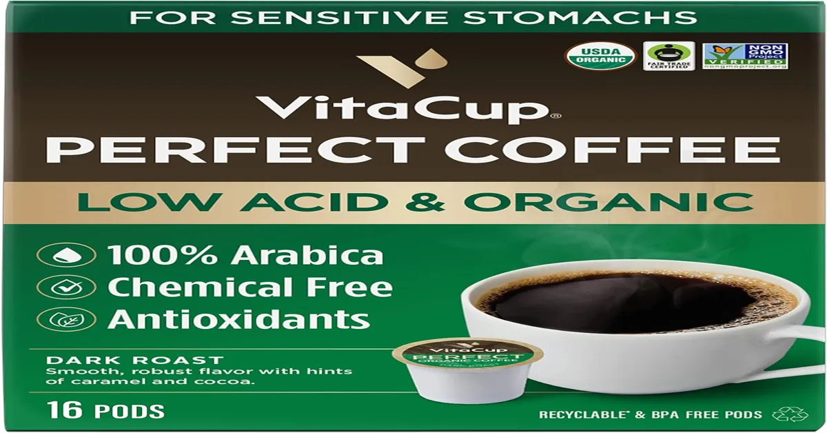 vitacup low acid coffee