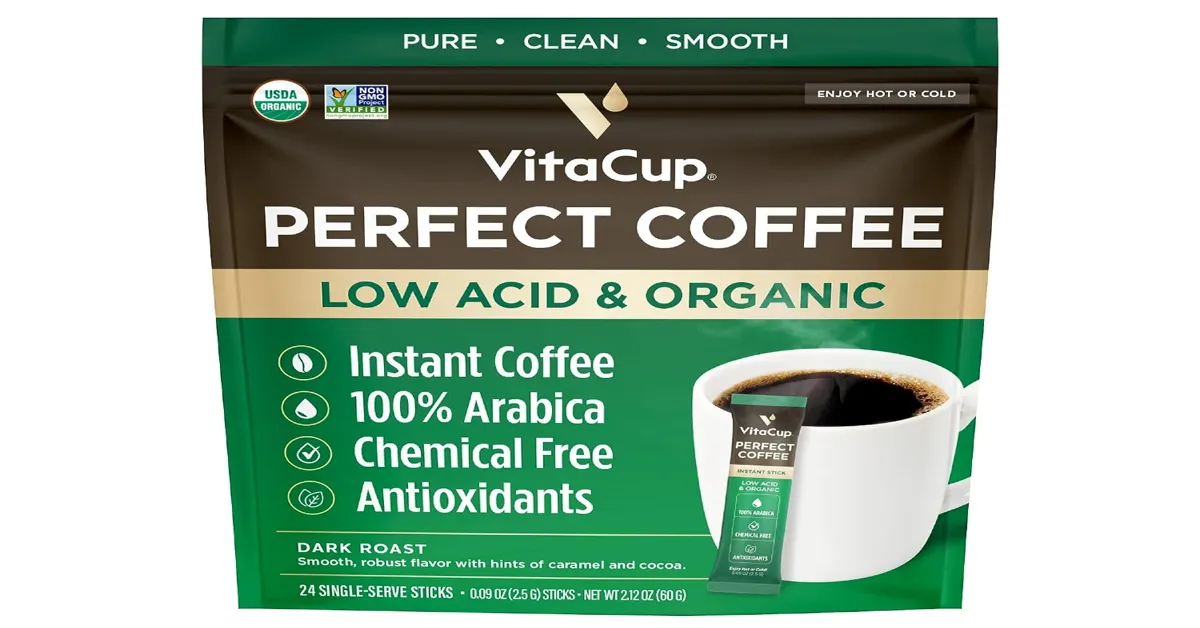 Enjoy Gentle Brews with VitaCup’s Low Acid Coffee: A Healthier Choice